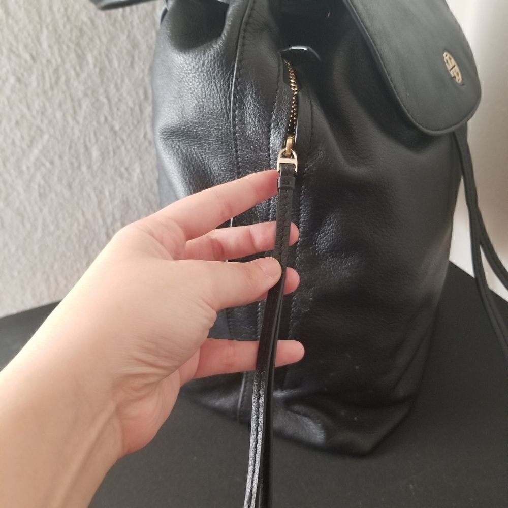 Tory Burch Leather Backpack - Picture 8 of 13